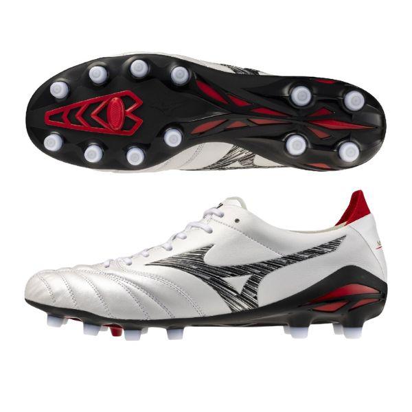 ミズノ MIZUNO モレリアネオ5 JAPAN / MORELIA NEO V JAPAN P1GA268009 サッカースパイク 09：スーパーホワイトパール×ブラック