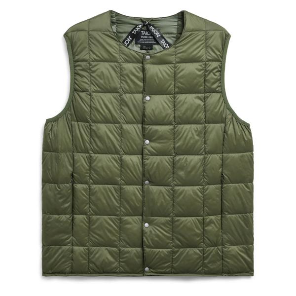 NANGA（ナンガ） TAION（タイオン） ベーシック クルーネックボタン