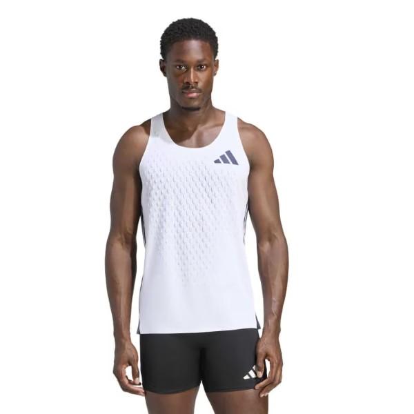 アディダス アディゼロ プロ 3D シングレット / ADIZERO PRO 3D SINGLET メンズ TY123-KV9325 ランニングウェア  white