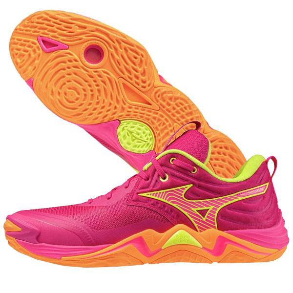 MIZUNO バレーボールシューズ　モーメンタルエリート　24cm MIZUNO（ミズノ） ウエーブモーメンタムELITE V1GA251242 バレーボール