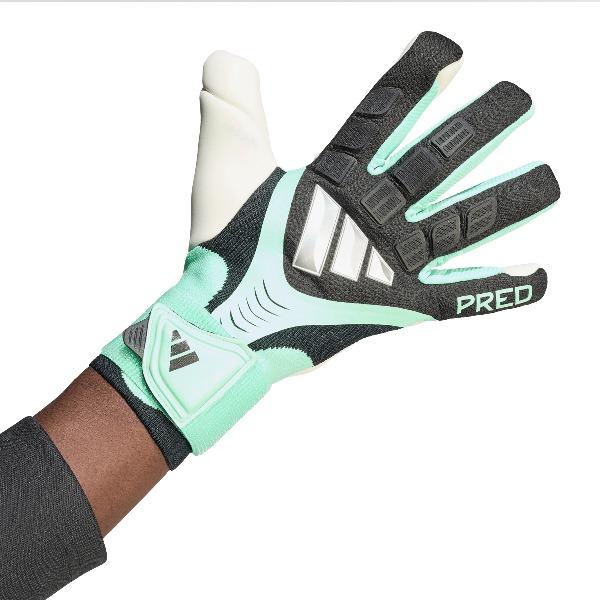 アディダス adidas プレデター PRO ストラップ VZ226-KE9722 サッカー GK グラブ / ゴールキーパーグローブ ブラック×パルスミント(グリーン)