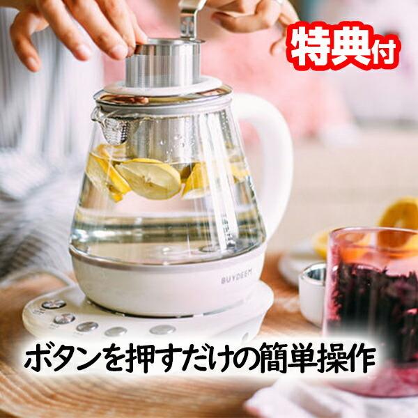 BUYDEEM 薬膳ポット1.0L K2202 BUYDEEM 薬膳マルチポット 1.0L バイディーム 電気ケトル