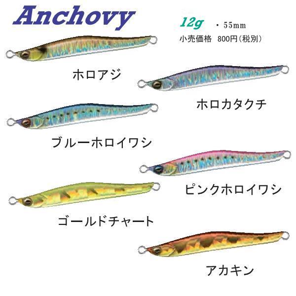 ノースクラフト NORTH CRAFT Anchovy ノースクラフト アンチョビ 12g : 松本
