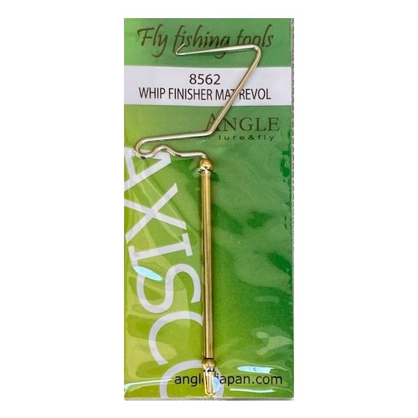 ※クリックポストでの発送となります。商品代引きはご利用いただけません。郵便受けへの配達となります。フライフィッシングツールWHIP FINISHER MAT REVOLタイイングの最後にスレッドをヘッド部分に巻きとめるためのツール。