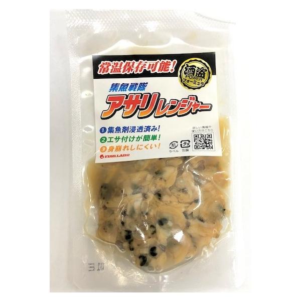 フィッシュラボ　集魚戦隊　アサリレンジャー　/ Fishlaboカラー：ナチュラル 60g　１．集魚剤浸透済み！２．エサ付けが簡単！３．身崩れしにくい！保存方法：直射日光、高温（25度以下が望ましい）を避け保存ください。使用上の注意：開封後...
