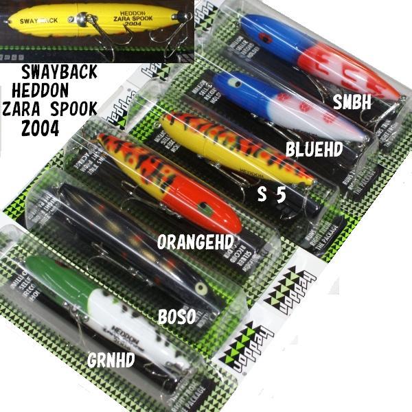 HEDDON SWAY-BACK ZARA ヘドン スウェイバック ザラ 3個 ヘドン スウェイバックザラ Heddon SWAY BACK ZARA