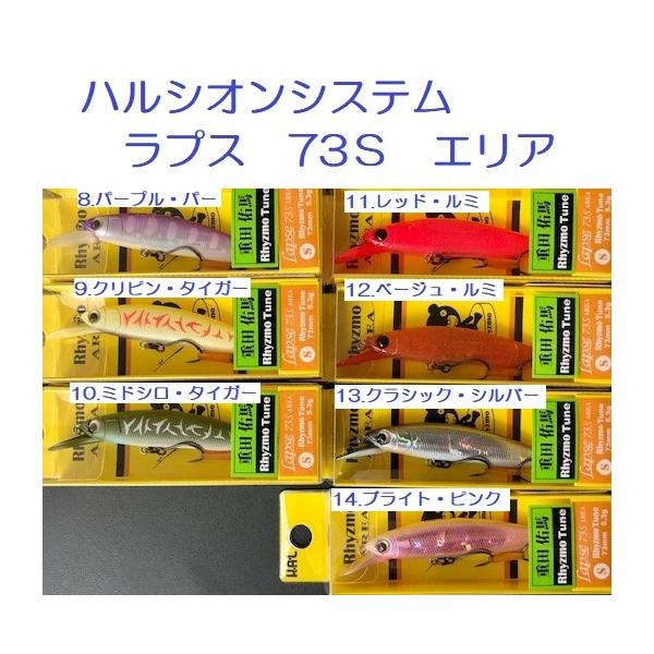 クリックポスト発送可）ハルシオンシステム ラプス 73S エリア