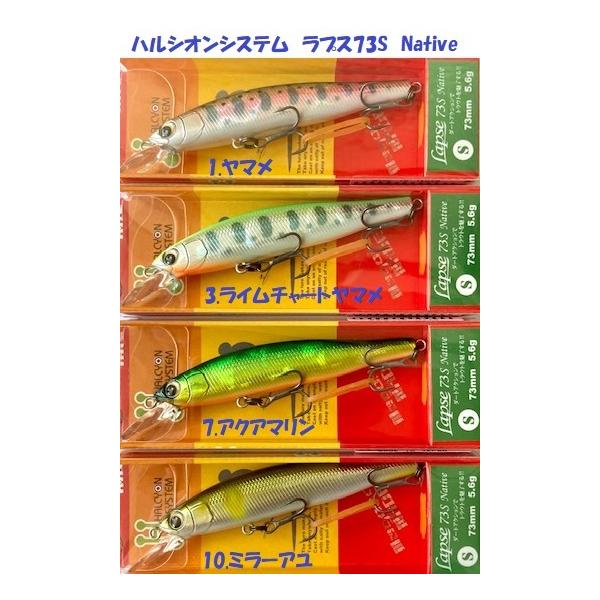 ハルシオンシステム ラプス73s 6個セット ハルシオンシステム ラプス73S AREA / HALCYON SYSTEM Lapse 73S