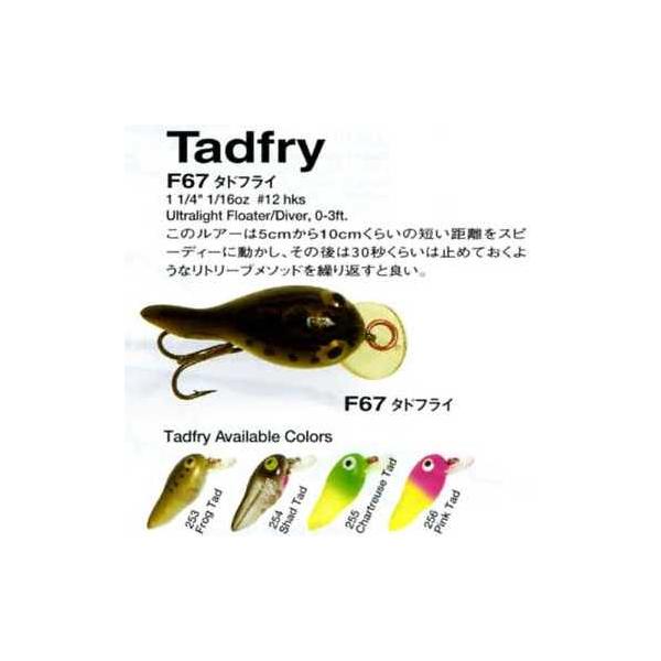 REBEL レーベル TADFRY タドフライ アメリカンルアー オールドルアー クリックポスト発送可）レーベル タドフライ / REBEL TADFRY : 松本