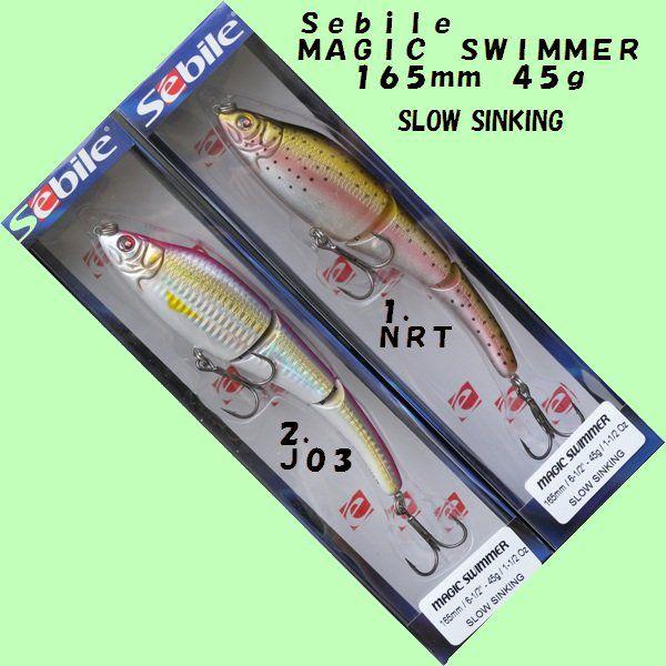 Sebile magic swimmer セビル マジックスイマー 165 : 松本釣具店