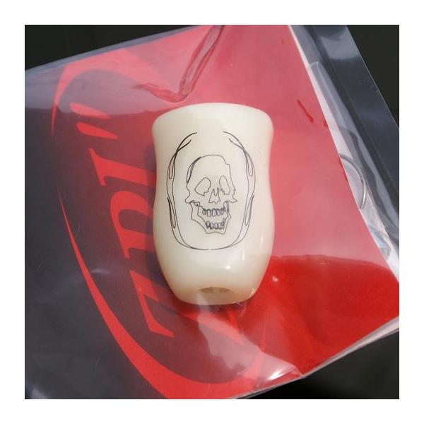 ZPI グラフィックボーンノブ ホワイト・スカル : 松本釣具店Yahoo