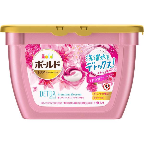 P&Gジャパン ボールドジェルボール3Dプレミアムブロッサム本体 ...