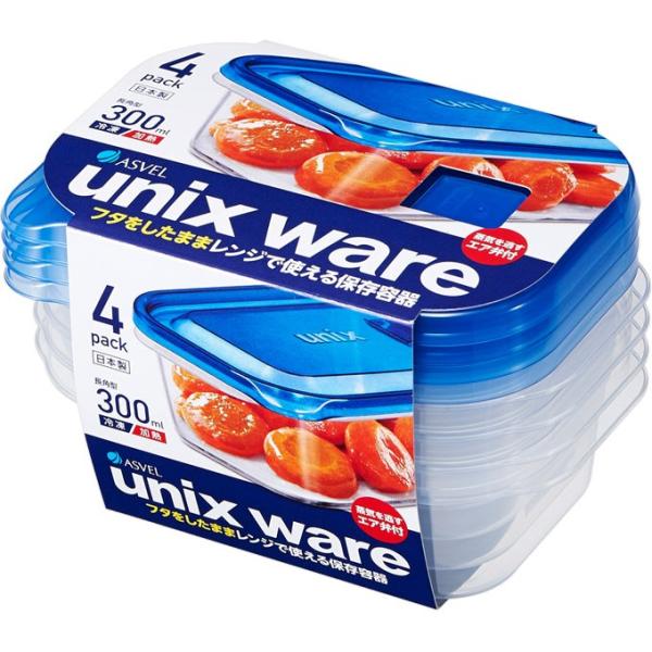 アスベル ｕｎｉｘ ｗａｒｅ 早ワザレンジ名人 長角型ｓ ４個入り ３００ｍｌ マツモトキヨシ Yahoo 店 通販 Yahoo ショッピング