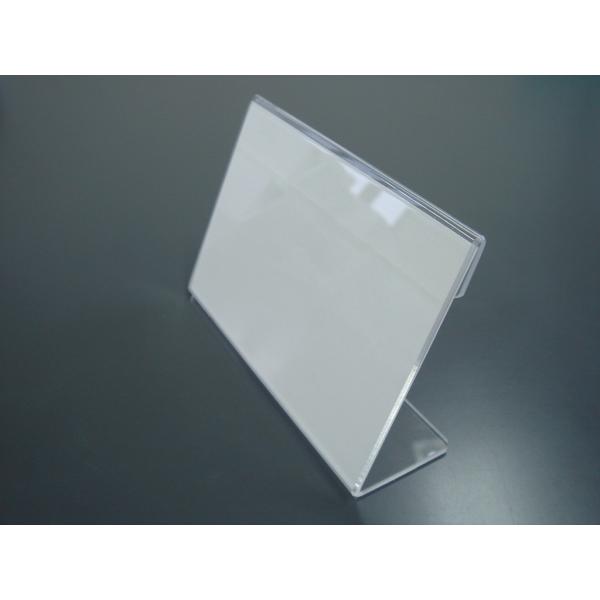 カードスタンド カード立て L型 100mm幅 アクリル製 カードスタンド メニュー立て 透明 Buyee Buyee 日本の通販商品 オークションの代理入札 代理購入