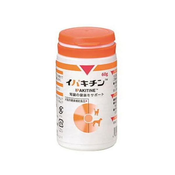 イパキチン　犬猫健康補助食品　2個 犬猫用 イパキチン 60g (腎臓の健康をサポート)【C配送】 : 松波