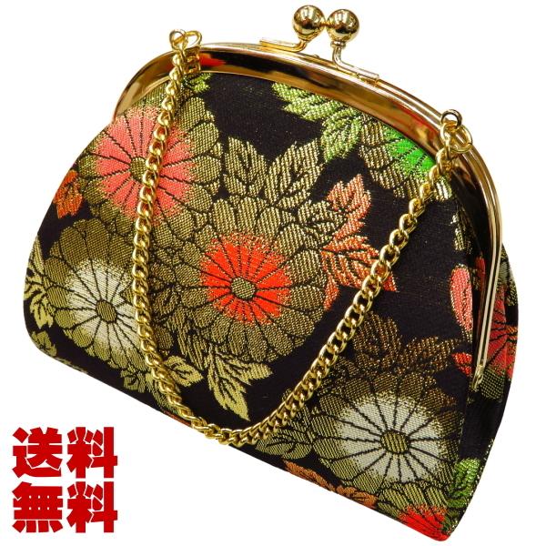 新品未使用品　　七五三女の子バッグ 七五三 女の子 バッグ【菊・黒】 : 祭屋 そなみ呉服店 - 通販 - Yahoo