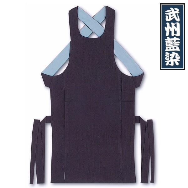 東京江戸一 藍染2尺腹掛け 腹掛 東京江戸一 大人用 青縞 正藍染 2尺3寸 2尺4寸 | 祭り用品