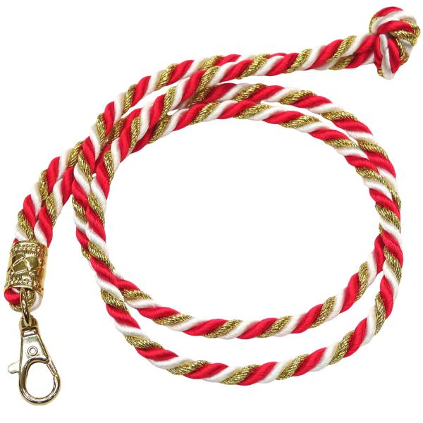 祭りの際の装いに華を添えるアイテムで、あなたのスタイルを格上げしよう色とりどり紐を取り揃えており、コーディネートに合わせて選ぶことができます笛や木札などをつけれるおしゃれアイテムです 紐の長さ：約１００ｃｍ 直径：約６ｍｍ 先端金具：約 4...