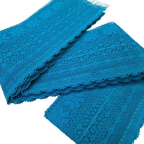 レース半幅帯 ターコイズブルー 撫松庵 撫松庵レース半幅帯ターコイズブルー