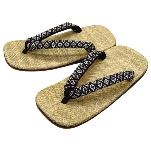 ◆足にやさしいライト底なのでとっても履きやすい雪駄です。◆ジーンズやチノパンとの相性も良く、ちょい悪！カジュアルなコーディネートにもグッドです！◆お祭りは勿論、着物着用時や、飲食店さんなどにも広く愛用されています！Ｍサイズ（８寸３分：２５ｃ...