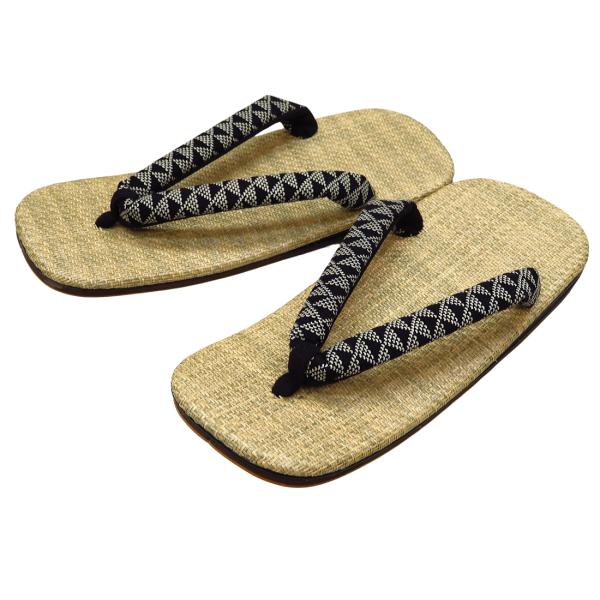 ◆足にやさしいライト底なのでとっても履きやすい雪駄です。◆ジーンズやチノパンとの相性も良く、ちょい悪！カジュアルなコーディネートにもグッドです！◆お祭りは勿論、着物着用時や、飲食店さんなどにも広く愛用されています！Ｍサイズ（８寸３分：２５ｃ...