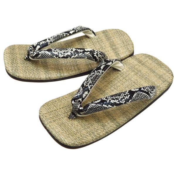 ◆足にやさしいライト底なのでとっても履きやすい雪駄です。◆ジーンズやチノパンとの相性も良く、ちょい悪！カジュアルなコーディネートにもグッドです！◆お祭りは勿論、着物着用時や、飲食店さんなどにも広く愛用されています！【雪駄の粋な履き方】「粋」...