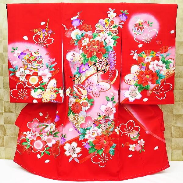 掛け着　お宮参り　祝い着　　産着　蝶 お宮参り 掛け着 産着 祝着 蝶々 桜 【公式通販】