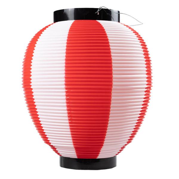 お祭り用品 ポリ提灯 ちょうちん なつめ型 赤 白 縁日 屋台 ポリエステル 夏祭り 提燈 夏目型 ナツメ型 Chochin 祭り用品専門店 祭すみたや 通販 Yahoo ショッピング