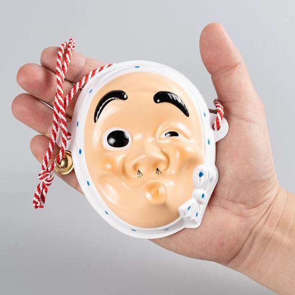 ひょっとこ　お面 ミニお面 ひょっとこ プラスチック製 : 祭り用品専門店 祭すみたや