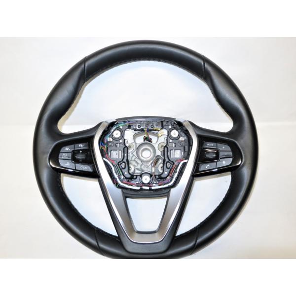 G30 523d JC20 BMW 5シリーズ 純正 革 ステアリング ハンドル スイッチ