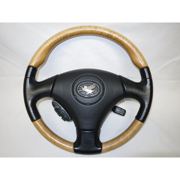 ソアラ UZZ40 純正 ウッド ステアリング ハンドル エアバック エア