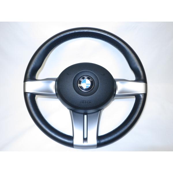 Z4 E85 BT25 BMW 純正 革 ステアリング ハンドル エアバック