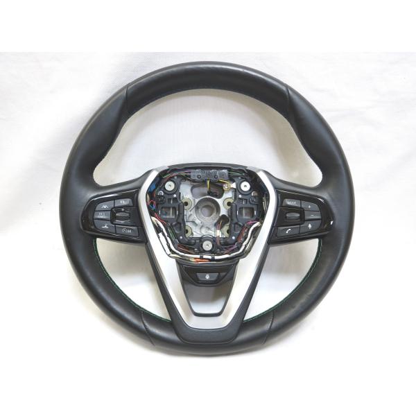 希少!ヒーター付! アルピナ ALPINA D5 純正 革 ステアリング ハンドル