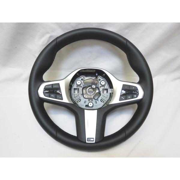 美品! F40 1シリーズ 118d 7M20 BMW 純正 革 ステアリング ハンドル