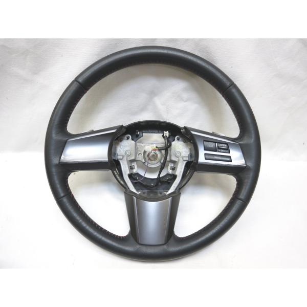 希少! STI レッドステッチ! レガシー レガシィ BR9 純正 革