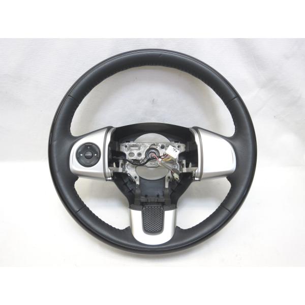 希少! NBOX N-BOX JF1 純正 本革×ピアノ ブラック コンビ ステアリング