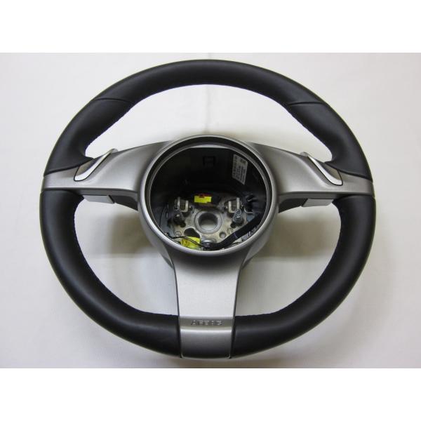 美品！ 986 ポルシェ 911 997 987 純正 革 ステアリング ハンドル