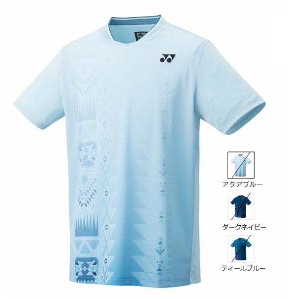 ホワイト/ブルー バドミントン，テニス用シャツ YONEX YONEX（ヨネックス） テニス 【ネコポス送料無料】ヨネックス ウェア