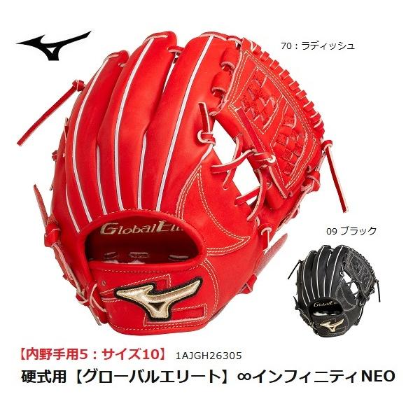 MIZUNO 送料無料 ミズノ 硬式用 グローバルエリート【内野手用5