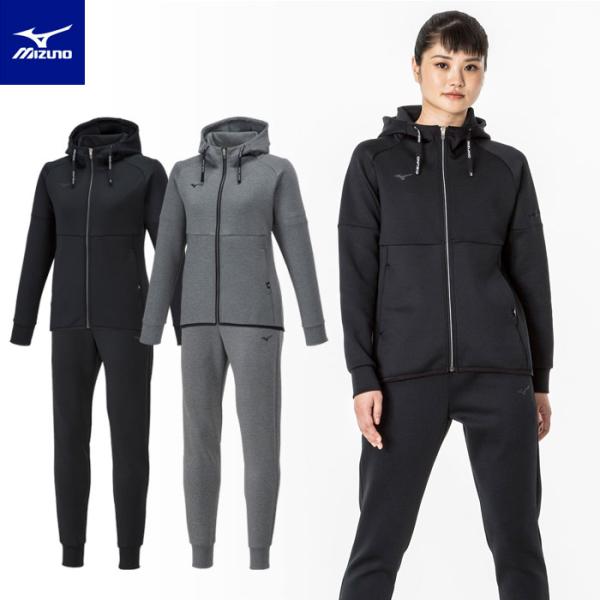 MIZUNO（ミズノ） 送料無料 スウェット上下 レディース フーディー