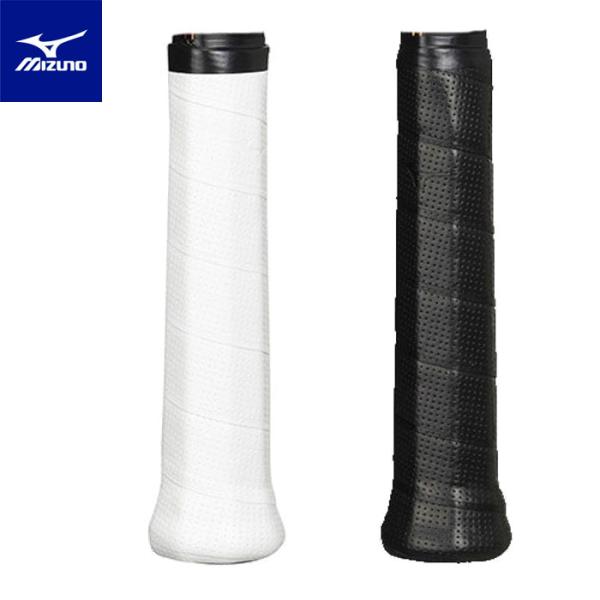 ミズノ グリップテープ シンセティックレザーテニス ソフトテニス バドミントン 元グリップサイズ　厚み1.5×幅27×長さ1100mmカラー01：ホワイト09：ブラック素材　ポリウレタン中国製●パッケージ破棄にて【4点まで】メール便配送可能...