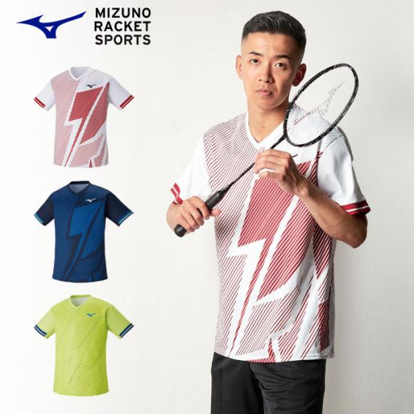ミズノ　ソフトテニス　ゲームシャツ&パンツ MIZUNO ミズノ ソフトテニス ウェア ゲームシャツ 半袖シャツ