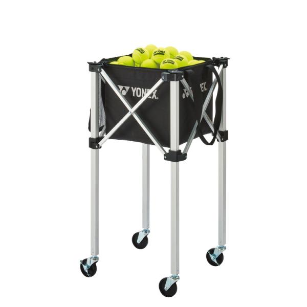 ヨネックス AC383 キャスター付きボールバッグ2※ケース内のボールは付きません。テニス ボールかご テニス ボールカゴ