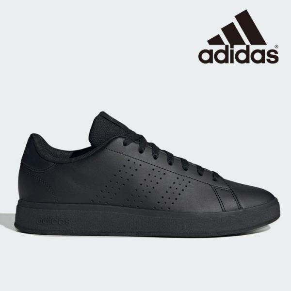 adidas（アディダス） 送料無料 ADVANCOURT BASE 2.0 U 黒 スニーカー