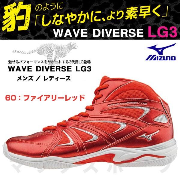 【美品】ミズノ ウェーブダイバースLG3 サイズ23.５ 赤 美品】ミズノ ウェーブダイバースLG3 サイズ23.5 赤 - メルカリ