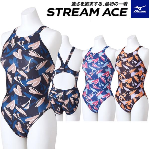 新品　レディース　競泳水着　ミズノ　Mサイズ　アヤコレクション　ストリームエース MIZUNO（ミズノ） 競泳水着 レディース fina承認 WA承認モデル