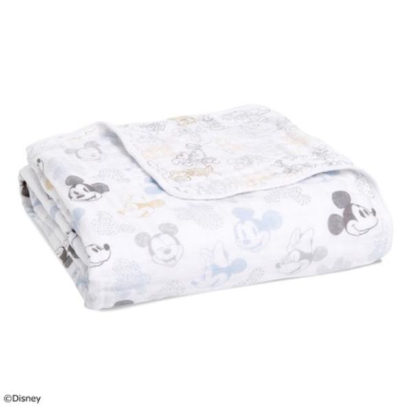 aden&amp;anais  Xhh[uPbg  mickey+minnie-magic classic dream blanket GCfA