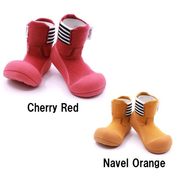 今年は赤ちゃんとのお出かけが楽しくなる、鮮やかなカラーリングデザインのアイテム    フルーツをイメージして名付けられたこのシリーズは、ビビットながらも雰囲気のあるカラーリングに仕上げました。    通常より少しだけ長めの丈は、まるでブーツ...