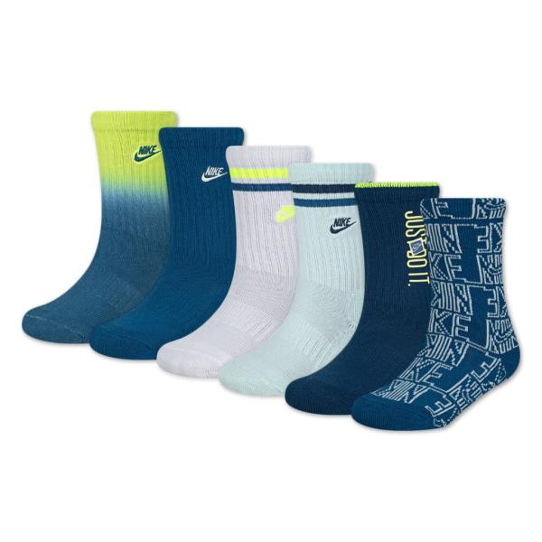NIKE2点セット.26-28cm靴下&シューズケース NIKE（ナイキ） 14cm〜17cm 6枚セット 靴下 bn1295-u48 4-5 キッズ