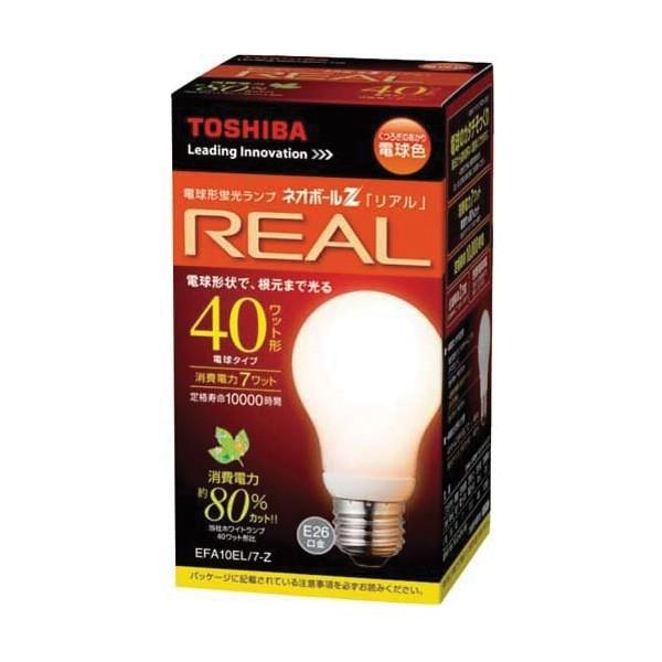 東芝 ネオボールZ リアル 電球40Wタイプ(A形) EFA10EL/7-Z (電球 東芝 ネオボールZ リアル 電球40Wタイプ(A形) EFA10EL/7-Z (電球